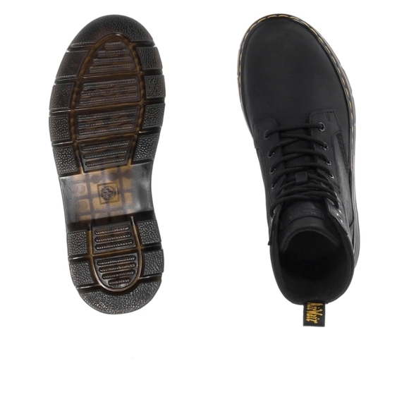 DR.MARTENS COMBS COMBAT BOOT COLOR BLACK, LEATHER SIZE 9 MEN'S & 1… - Picture 8 of 9